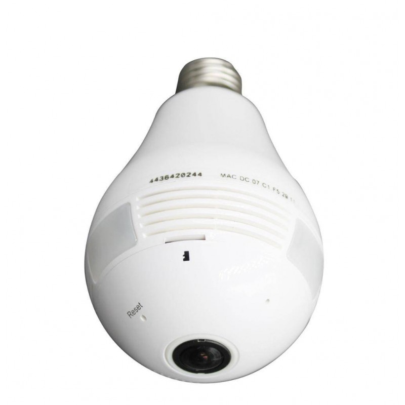 Une caméra de surveillance cachée dans une ampoule 