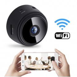 beseloa 2K Mini Camera Espion WiFi sans Fil Spy avec Vision Nocturne et  Detecteur, Caméra Video Surveillance de Sécurité Bébé Hidden Caméra