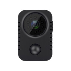 Mini caméra espion Hidden Wifi sans fil Petite caméra Full Hd 1080p Nanny  Caméra de vision nocturne Caméra de surveillance secrète avec étui étanche,  Compact Ind