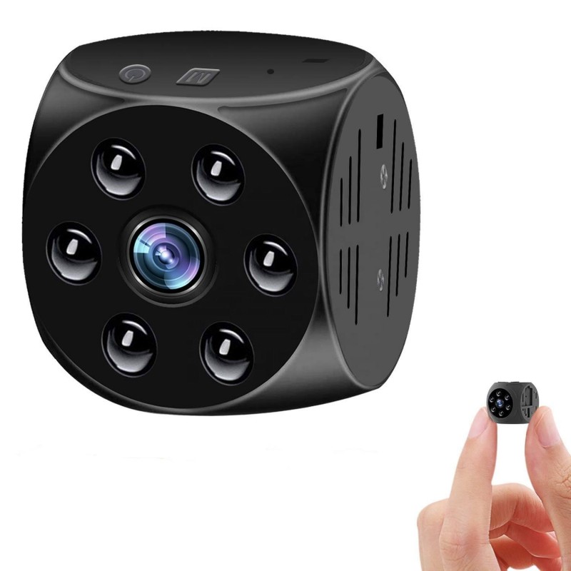 Mini Camera Espion Enregistreur, WiFi 1080p Magnetic Cam sans Fil