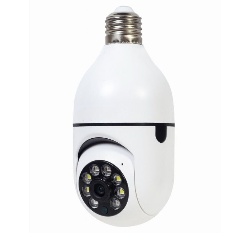 Ampoule camera e27 1080p panoramique 360 degrés WiFi Smart Home Surveillance  avec détection de Mouvement, Communication bidirectionnelle à Distance -  G4-S